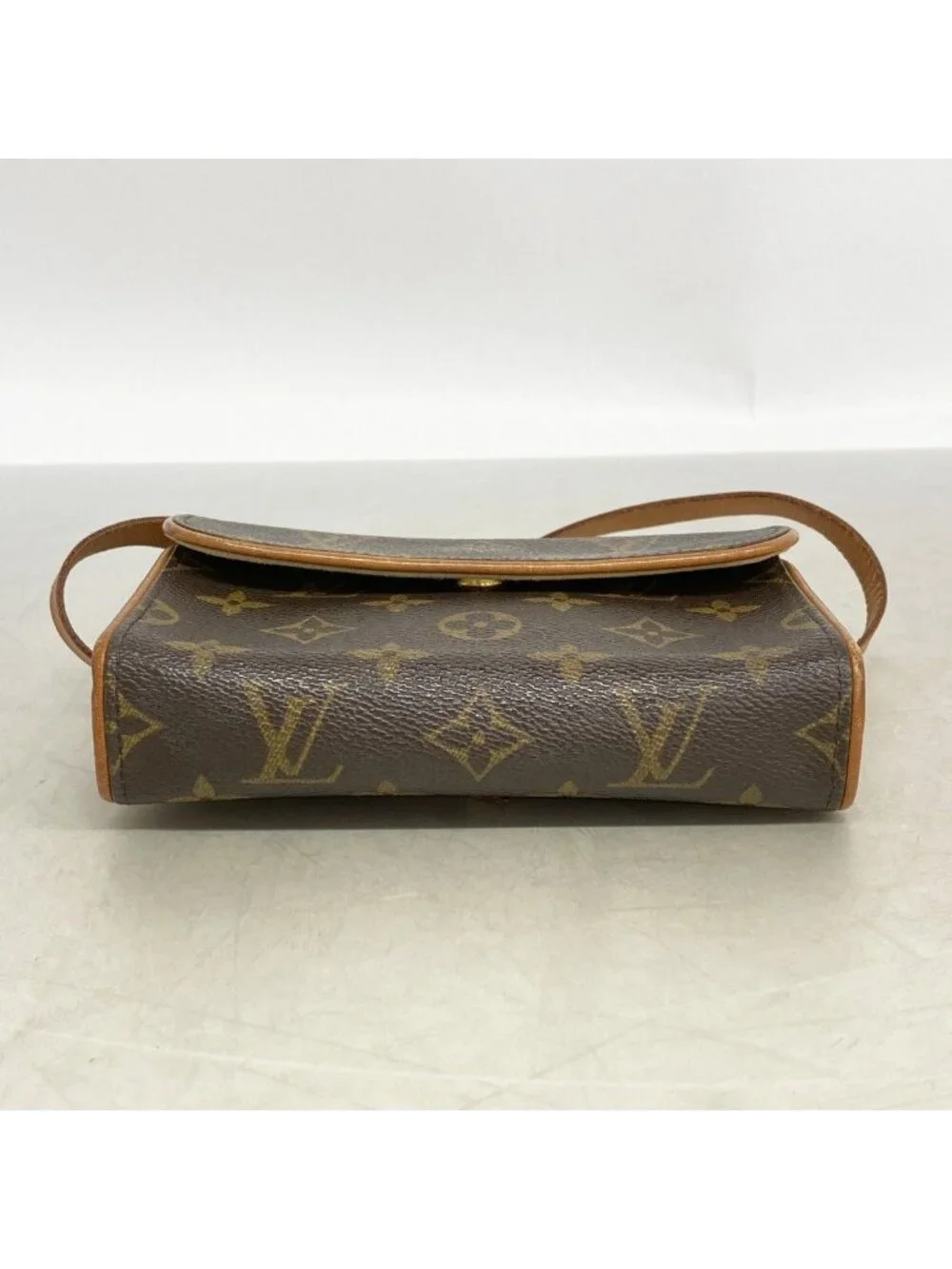 Louis Vuitton Waist Bag Monogram Pochette Florentine Brown